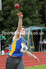 Shot putt, NECAA Open Meeting, Morpeth, Sunday, September 27th. David T. Hewitson/Sports for All Pics
